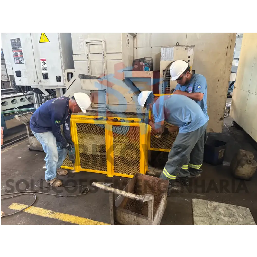 Entrega de materiais e componentes industriais em unidade da Bikows